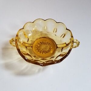 Anchor Hocking Amber Glass Bowl
